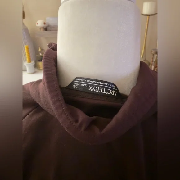 Arc’teryx Brown Women’s Size Large Kyanite Air Zip Up Jacket - Picture 3 of 5